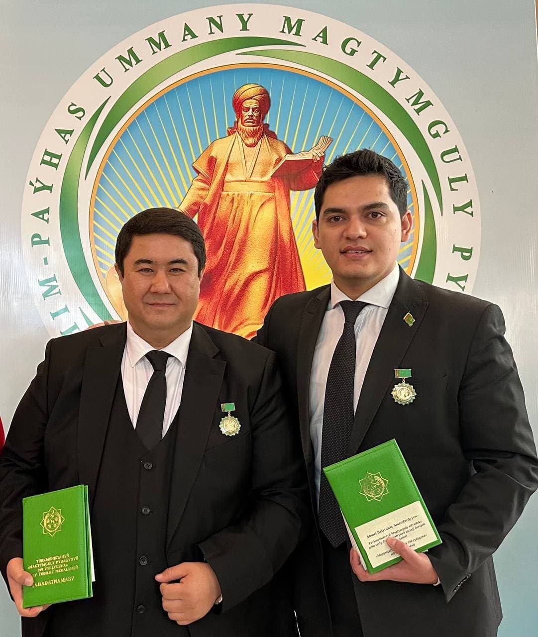 Muzaffarxon Erkinov Turkmanistonning yubiley medali bilan taqdirlandi — 2